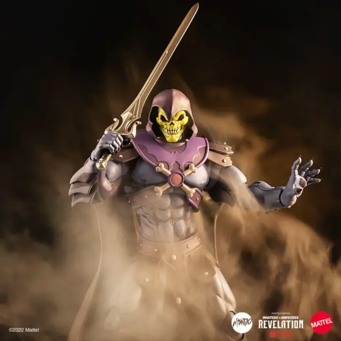 Skeletor Masters of the Universe Figur von Mondo als San Diego Comic Con SDCC 2022 Exclusive
