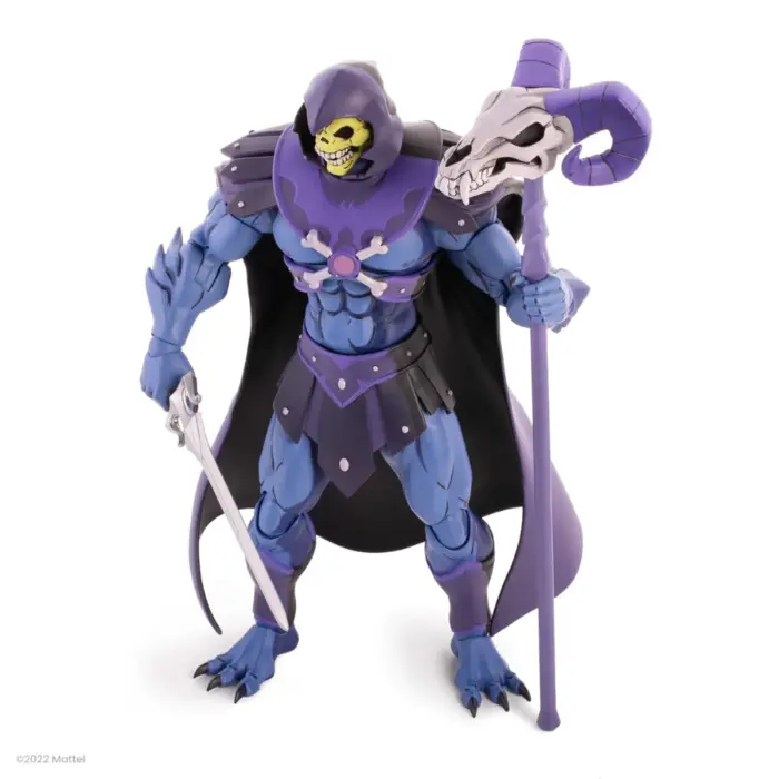 Skeletor Masters of the Universe Figur von Mondo als San Diego Comic Con SDCC 2022 Exclusive