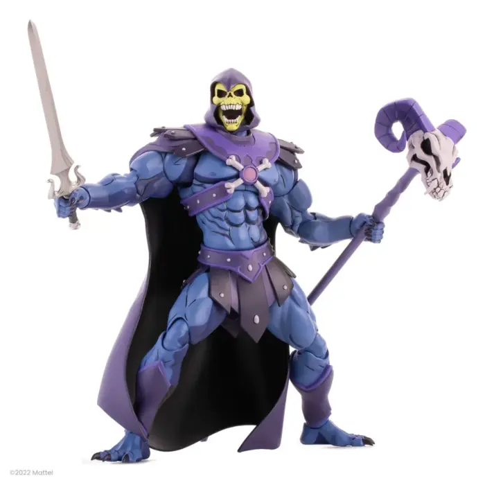 Skeletor Masters of the Universe Figur von Mondo als San Diego Comic Con SDCC 2022 Exclusive