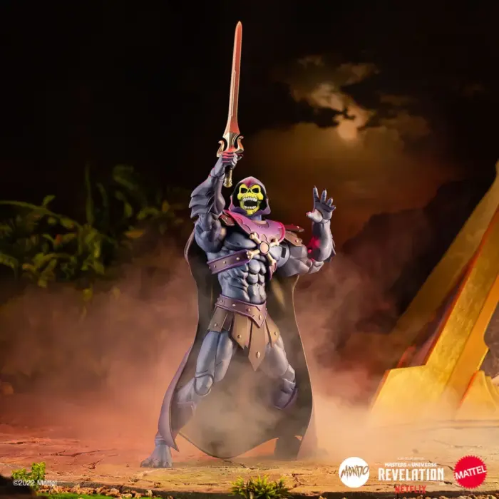 Skeletor Masters of the Universe Figur von Mondo als San Diego Comic Con SDCC 2022 Exclusive