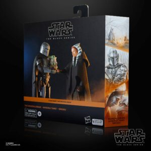 The Mandalorian mit Ahsoka Tano und Grogu Figuren als Star Wars Black Series 3-Pack Amazon Exclusive von Hasbro