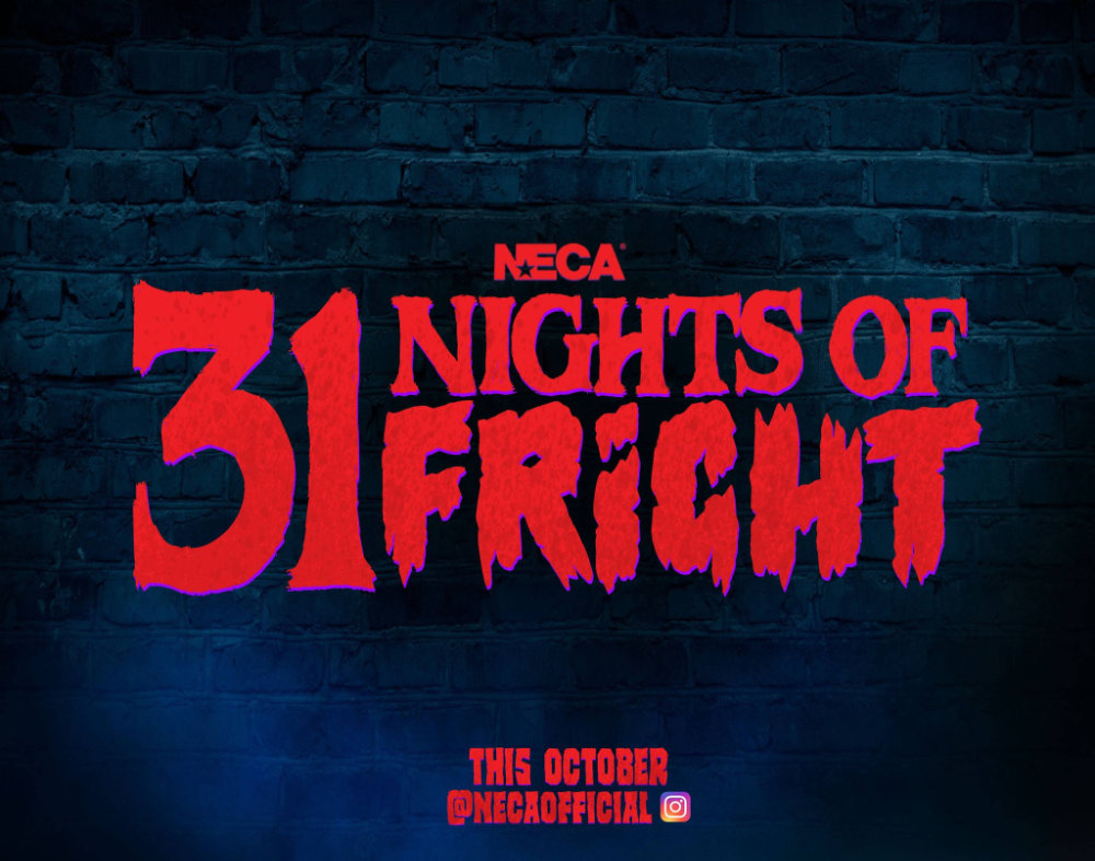 31 Nights of Fright Figuren Vorstellungen von Neca
