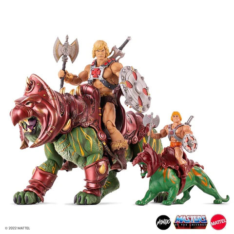 Battle Cat Masters of the Universe (Timed Edition) Exclusive Figur von Mondo