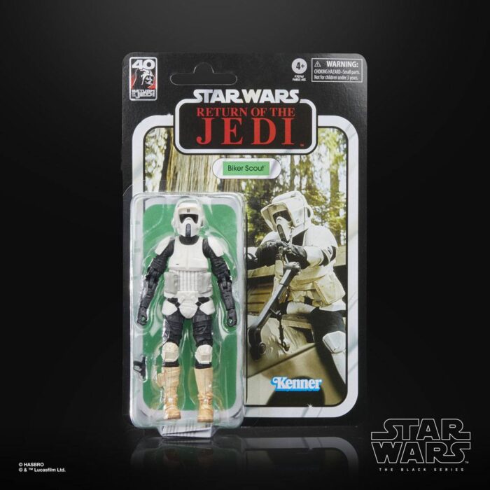 Biker Scout Star Wars Black Series 40th Anniversary Figur von Hasbro aus Star Wars: Return of the Jedi (ROTJ) Episode VI