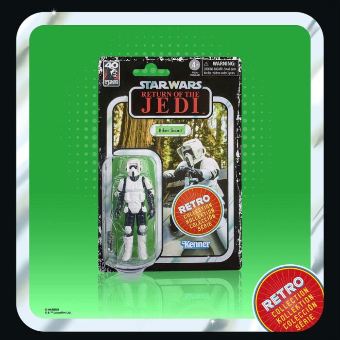 Biker Scout Star Wars Retro Collection Figur von Hasbro aus Star Wars: Return of the Jedi (ROTJ)