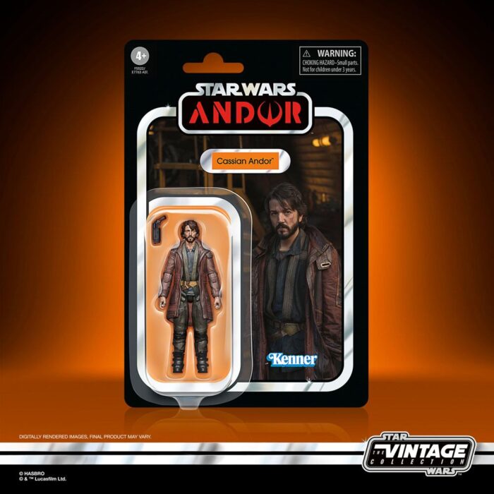 Cassian Andor Star Wars Vintage Collection (TVC) Figur von Hasbro aus Star Wars: Andor