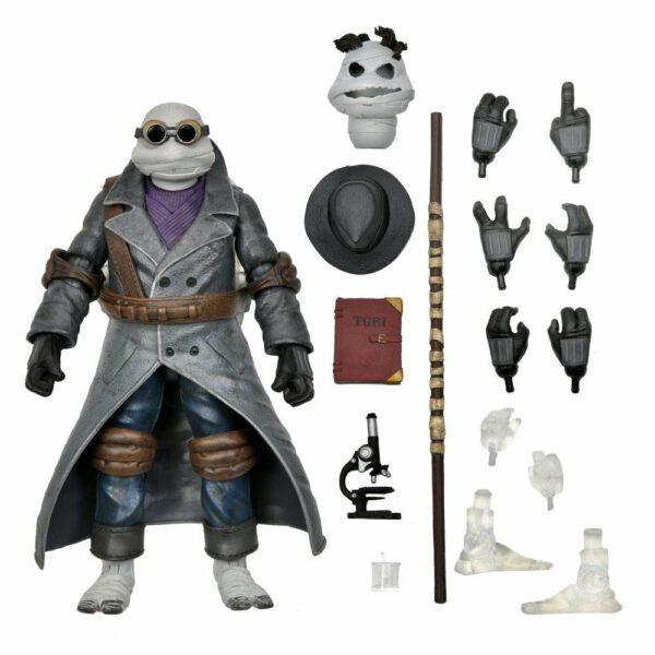 Donatello as The Invisible Man Teenage Mutant Ninja Turtles (TMNT) Ultimate Figur von NECA aus der Universal Monsters Reihe