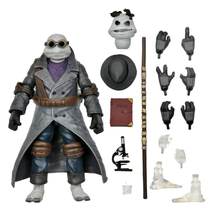 Donatello as The Invisible Man Teenage Mutant Ninja Turtles (TMNT) Ultimate Figur von NECA aus der Universal Monsters Reihe