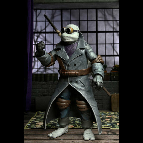 Donatello as The Invisible Man Teenage Mutant Ninja Turtles (TMNT) Ultimate Figur von NECA aus der Universal Monsters Reihe