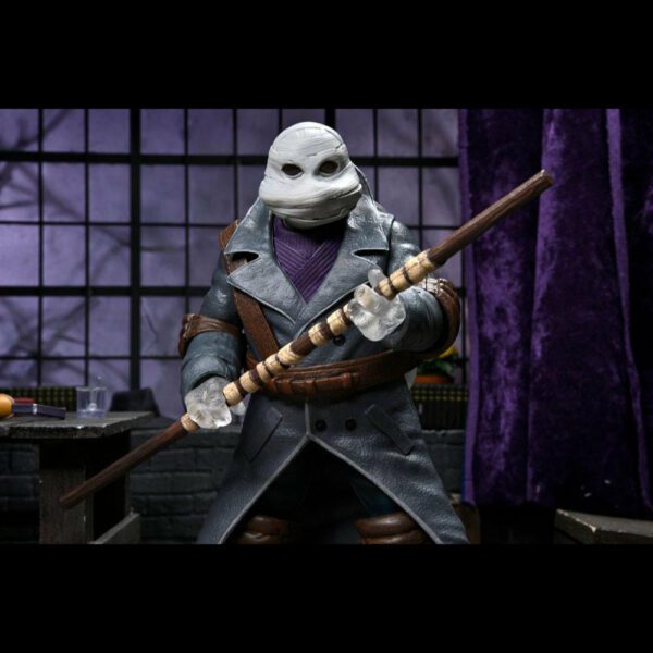 Donatello as The Invisible Man Teenage Mutant Ninja Turtles (TMNT) Ultimate Figur von NECA aus der Universal Monsters Reihe