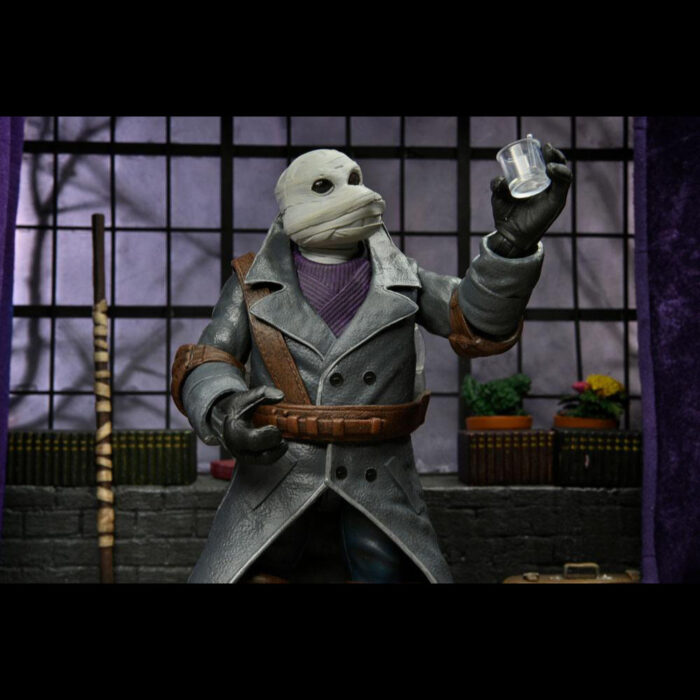 Donatello as The Invisible Man Teenage Mutant Ninja Turtles (TMNT) Ultimate Figur von NECA aus der Universal Monsters Reihe