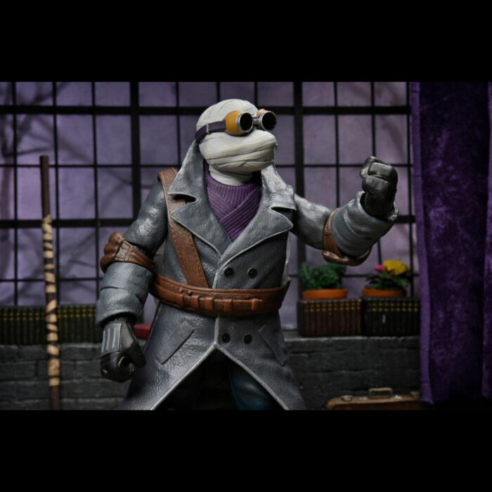 Donatello as The Invisible Man Teenage Mutant Ninja Turtles (TMNT) Ultimate Figur von NECA aus der Universal Monsters Reihe