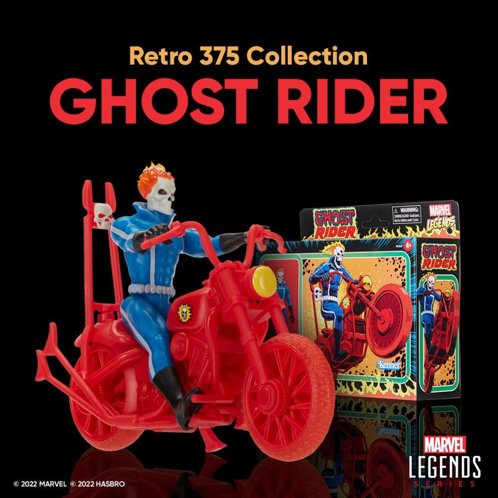 Ghost Rider Marvel Legends Retro 375 Collection Figur von Hasbro
