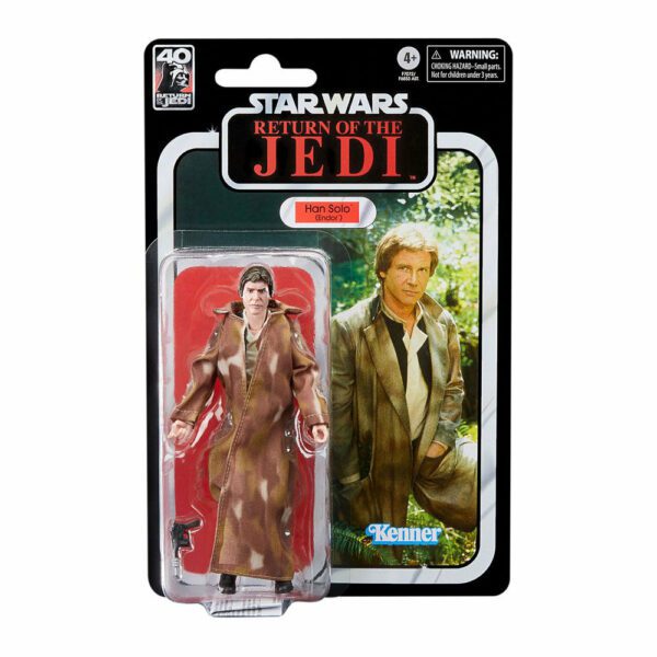 Han Solo (Endor) Star Wars Black Series 40th Anniversary Figur von Hasbro aus Star Wars: Return of the Jedi (ROTJ) Episode VI