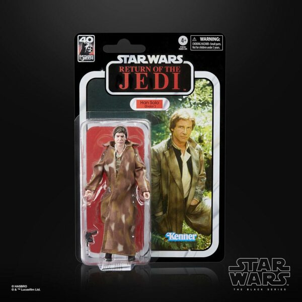Han Solo (Endor) Star Wars Black Series 40th Anniversary Figur von Hasbro aus Star Wars: Return of the Jedi (ROTJ) Episode VI