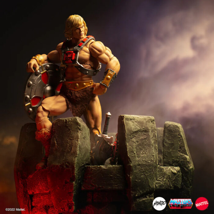 He-Man regular Version Masters of the Universe (MotU) 1/6 Figur von Mondo