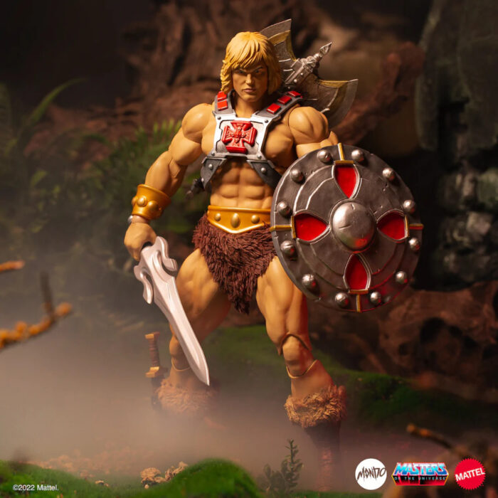 He-Man regular Version Masters of the Universe (MotU) 1/6 Figur von Mondo