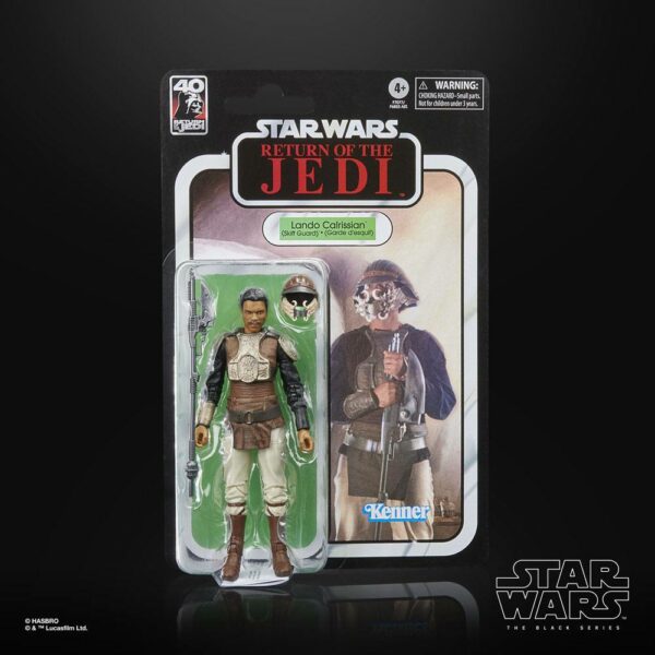 Lando Calrissian (Skiff Guard) Star Wars Black Series 40th Anniversary Figur von Hasbro aus Star Wars: Return of the Jedi (ROTJ) Episode VI