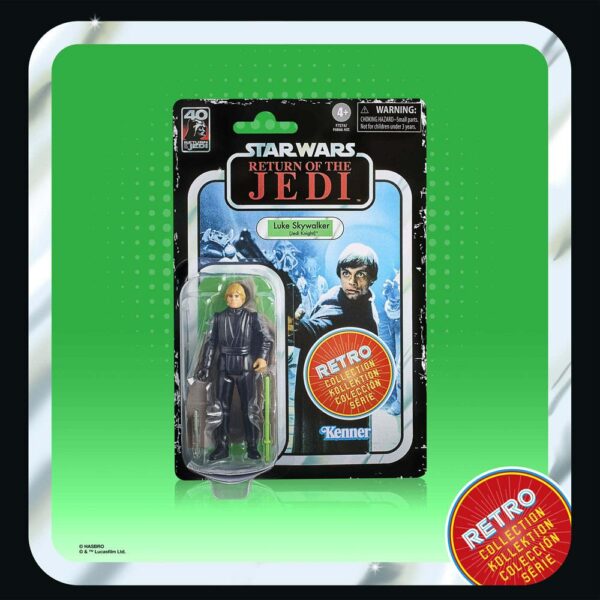 Luke Skywalker (Jedi Knight) Star Wars Retro Collection Figur von Hasbro aus Star Wars: Return of the Jedi (ROTJ)