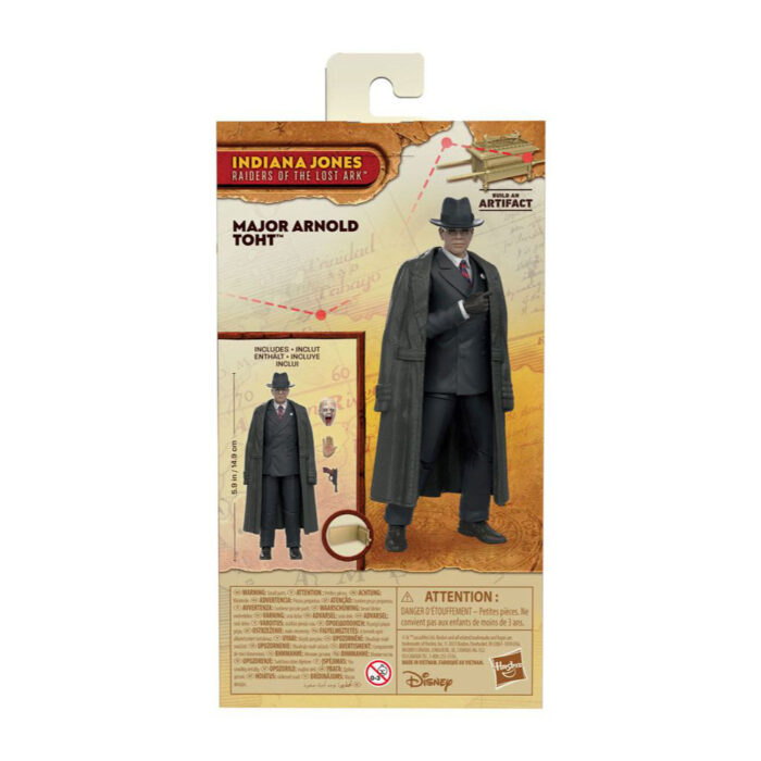 Major Arnold Toht Adventure Series Figur von Hasbro aus Indiana Jones: Raiders of the lost Ark