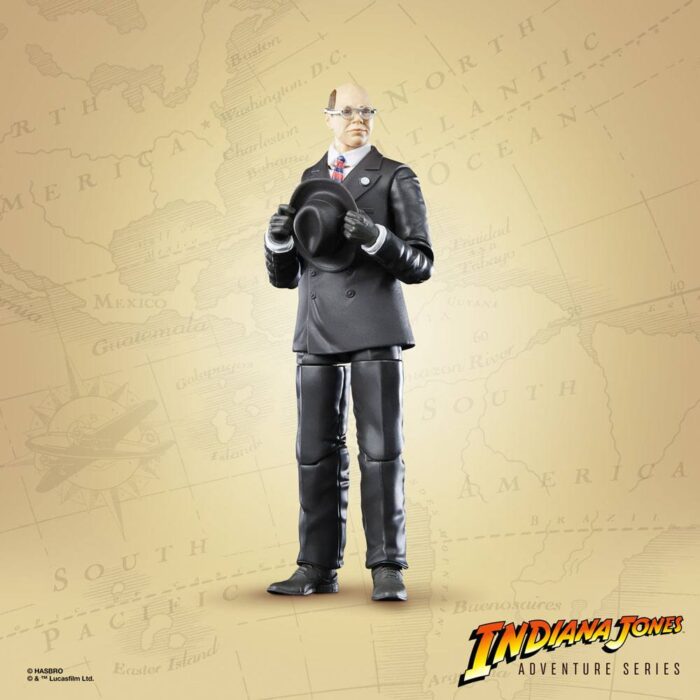 Major Arnold Toht Adventure Series Figur von Hasbro aus Indiana Jones: Raiders of the lost Ark