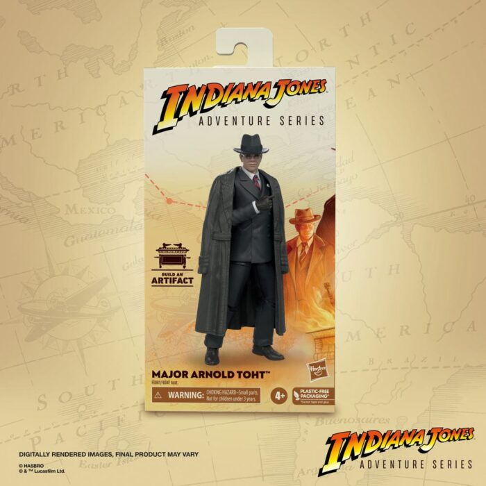 Major Arnold Toht Adventure Series Figur von Hasbro aus Indiana Jones: Raiders of the lost Ark