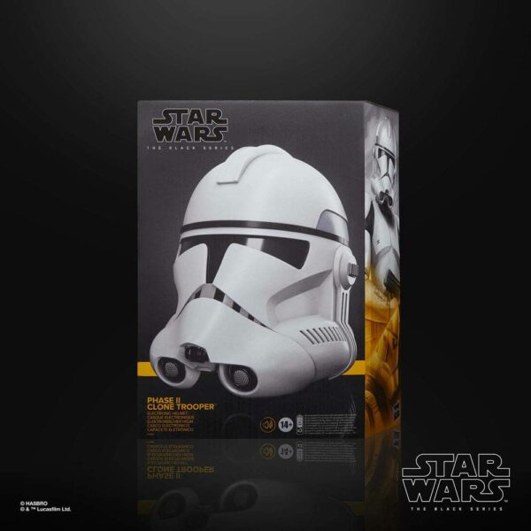 Phase II Clone Trooper Helm Star Wars Black Series aus Star Wars: The Clone Wars
