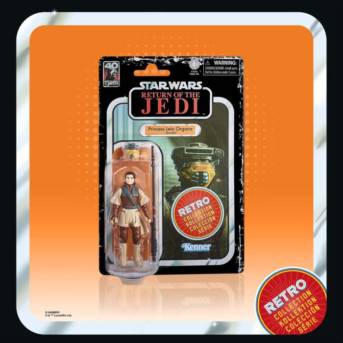 Prinzessin Leia Organa (Boushh) Star Wars Retro Collection Figur von Hasbro aus Star Wars: Return of the Jedi (ROTJ)