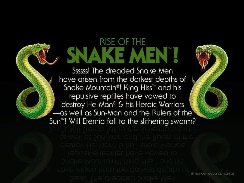 Rise of the Snake Men Masters of the Universe (MotU) Origins Figuren von Mattel