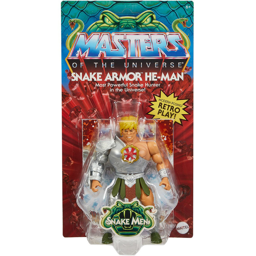 Bolt Man Masters of the Universe (MotU) Origins Figur aus der Snake Men Reihe von Mattel