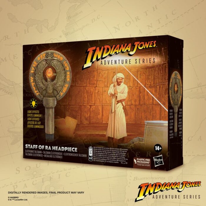 Stab des Ra (Kopfstück) Adventure Series Rollenspiel-Replik von Hasbro aus Indiana Jones: Raiders of the lost Ark
