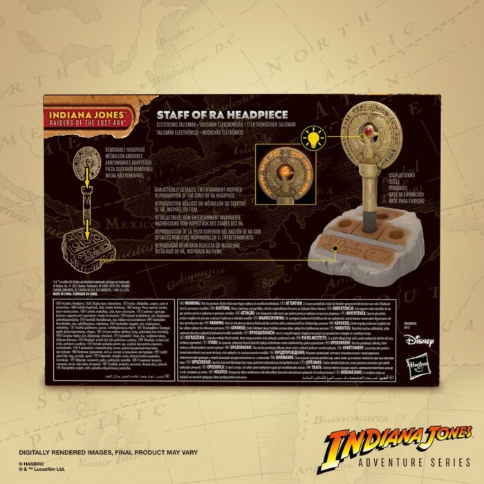 Stab des Ra (Kopfstück) Adventure Series Rollenspiel-Replik von Hasbro aus Indiana Jones: Raiders of the lost Ark