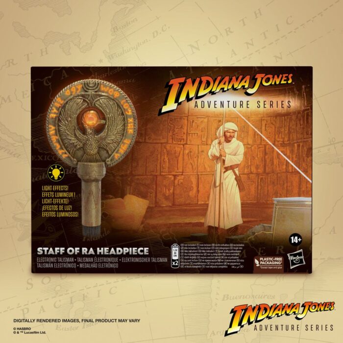 Stab des Ra (Kopfstück) Adventure Series Rollenspiel-Replik von Hasbro aus Indiana Jones: Raiders of the lost Ark