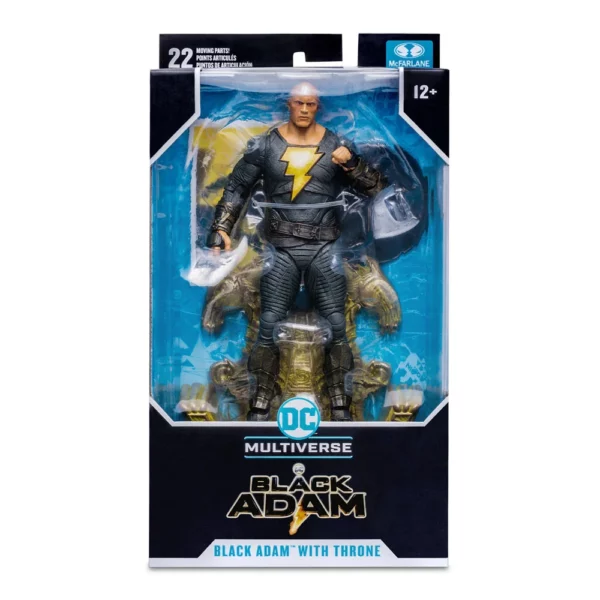 Black Adam with Throne DC Multiverse Figur von McFarlane Toys aus den Black Adam Comics