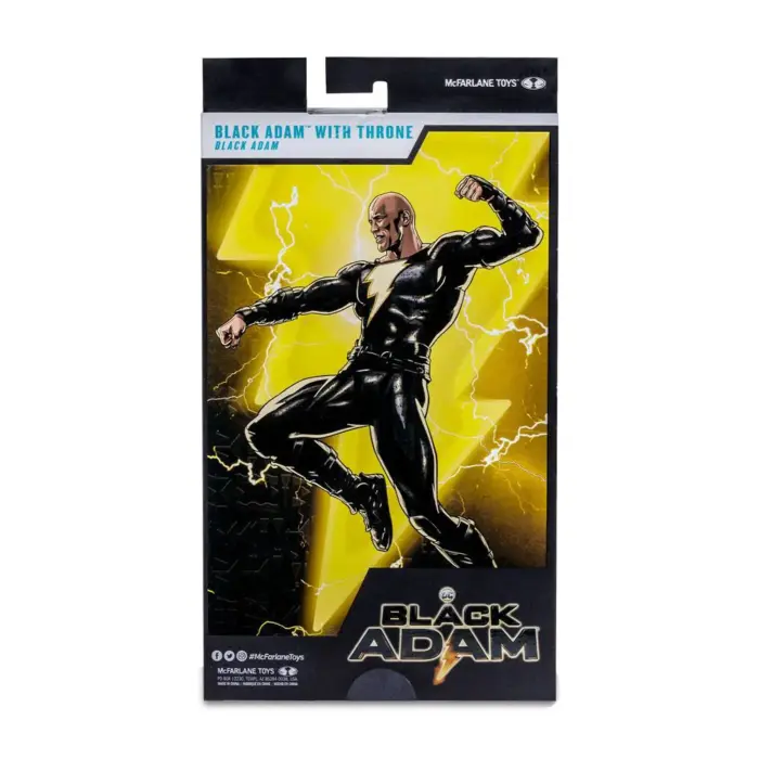 Black Adam with Throne DC Multiverse Figur von McFarlane Toys aus den Black Adam Comics