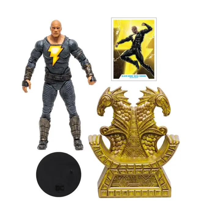Black Adam with Throne DC Multiverse Figur von McFarlane Toys aus den Black Adam Comics
