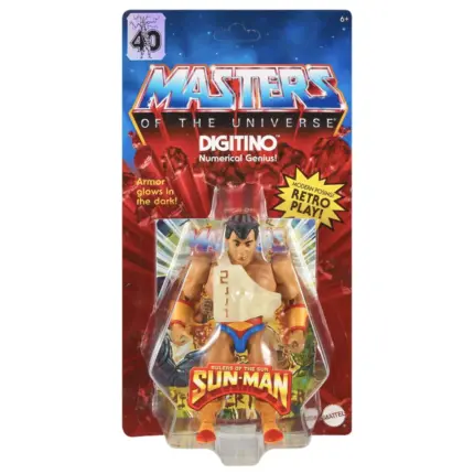 Digitino Masters of the Universe (MotU) Origins Rulers of the Sun Figur von Mattel aus Rise of the Snake Men