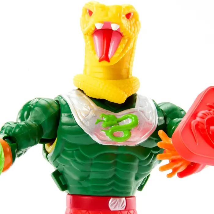 King Hiss Masters of the Universe (MotU) Origins Snake Men Deluxe Figur von Mattel