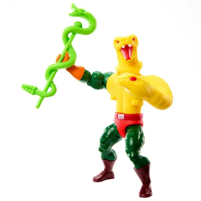 King Hiss Masters of the Universe (MotU) Origins Snake Men Deluxe Figur von Mattel