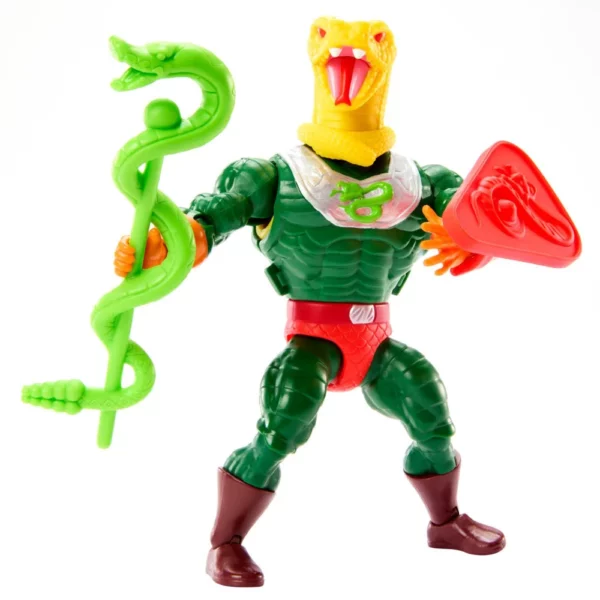 King Hiss Masters of the Universe (MotU) Origins Snake Men Deluxe Figur von Mattel