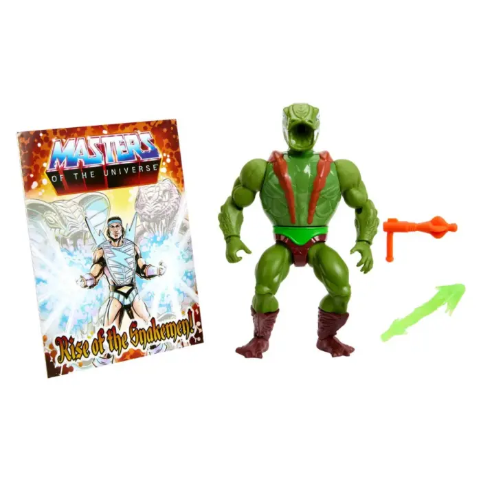 Kobra Khan Masters of the Universe (MotU) Origins Snake Men Figur von Mattel