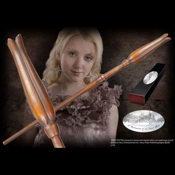 Luna Lovegood Zauberstab Replik (Charakter Edition) von Noble Collection aus Harry Potter