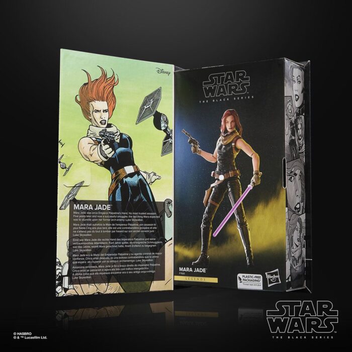 Mara Jade Star Wars Black Series Figur von Hasbro aus Star Wars Legends Dark Force Rising