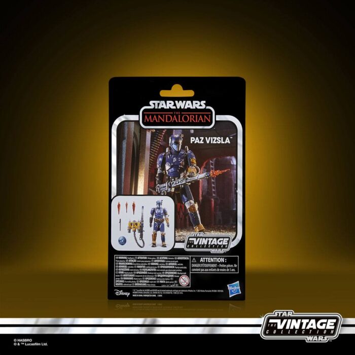 Paz Vizsla Star Wars Vintage Collection Figur Deluxe Pack von Hasbro aus Star Wars: The Mandalorian
