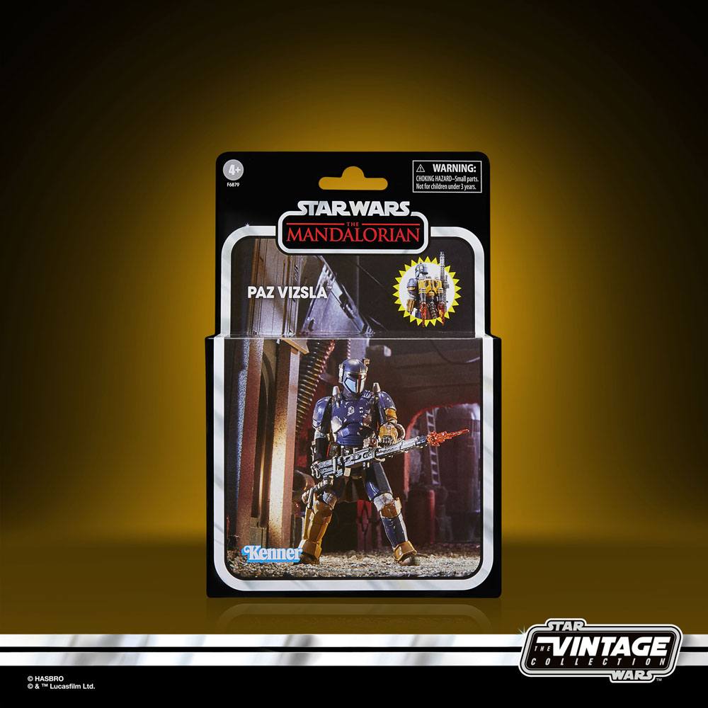 Paz Vizsla Star Wars Vintage Collection Figur Deluxe Pack von Hasbro aus Star Wars: The Mandalorian