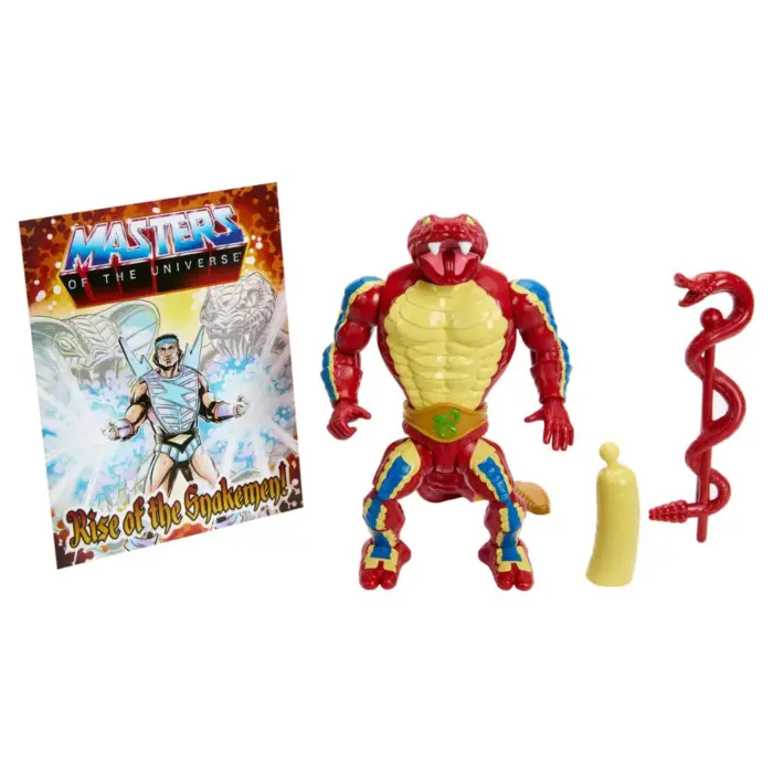 Rattlor Masters of the Universe (MotU) Origins Snake Men Figur von Mattel