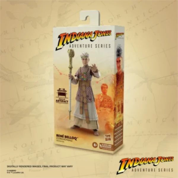 René Belloq (Ceremonial) Adventure Series Figur von Hasbro aus Indiana Jones: Raiders of the lost Ark