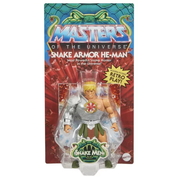 Snake Armor He-Man Masters of the Universe (MotU) Origins Rise of the Snake Men Figur von Mattel