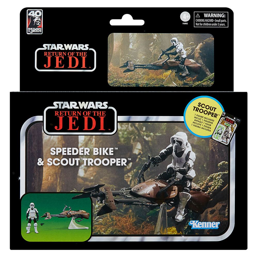 SPEEDER BIKE & SCOUT TROOPER – Star Wars Vintage Collection – Deluxe Pack – Bild 1
