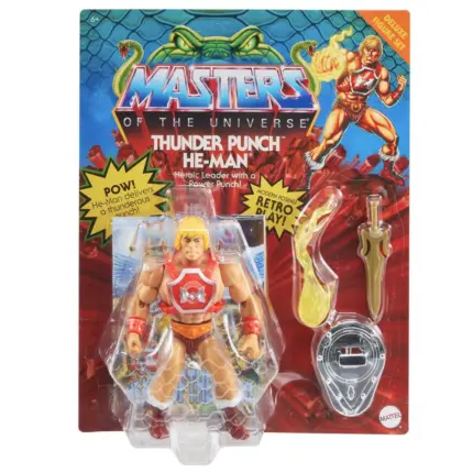Thunder Punch He-Man Masters of the Universe (MotU) Origins Rise of the Snake Men Figur von Mattel